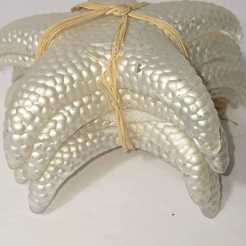 Akcam Turkish Glass Starfish Trinket Dish Small Plates Set of 4
